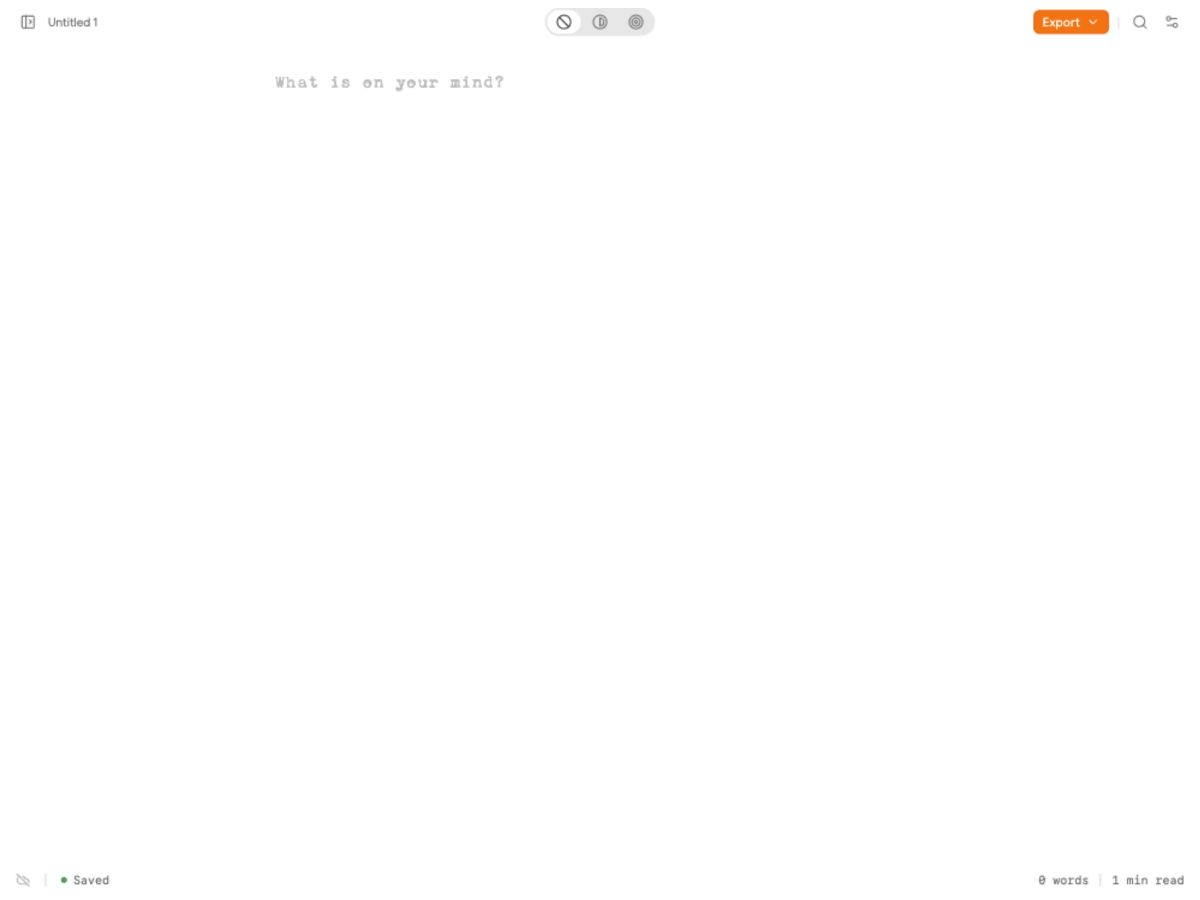 FocusWrite — capture of its public source page, checked 2026-10-12