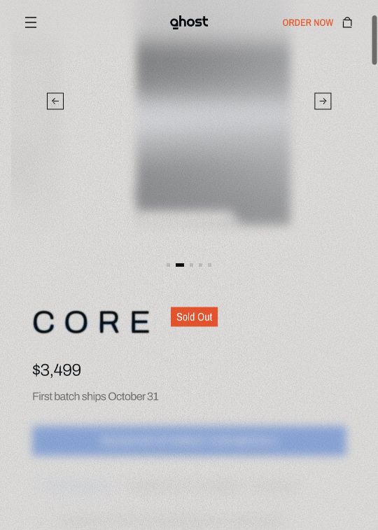 Ghost Core — capture of its public source page, checked 2026-10-12