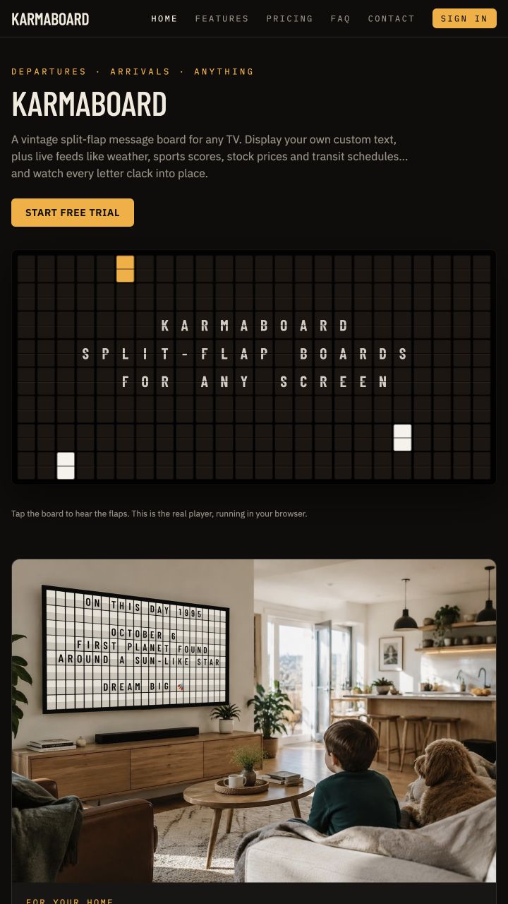 KarmaBoard — official public source captured on 2026-10-15